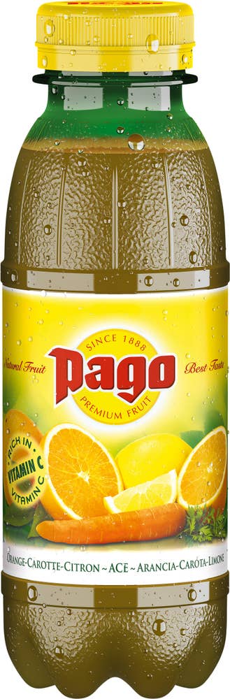 Pago Juice Apelsin/Morot/Citron Pago