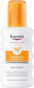 Eucerin Sensitive Protect Sun Spray SPF 50+, Solskydd,