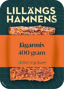 Lillängshamnens Varmrökt Laxfilé Jägarmix