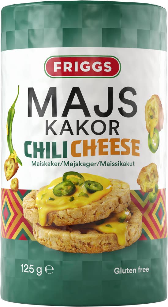 Friggs Majskaka Chili Cheese