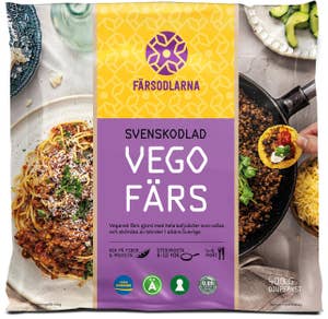 Svenska Färsodlarna Vegofärs Svenskodlad Fryst