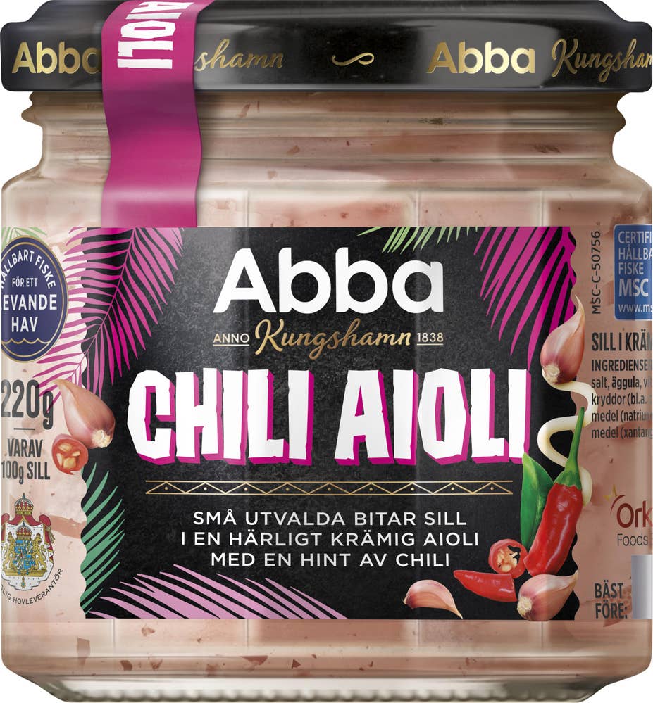 Abba Sill Chili Aioli MSC