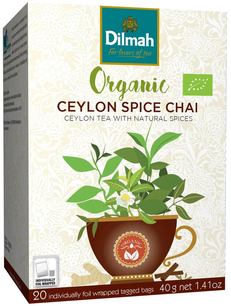 Dilmah Svart Te Ceylon Spice Chai EKO