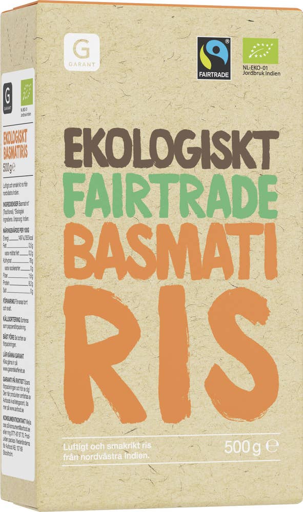Garant Eko Basmatiris EKO/Fairtrade
