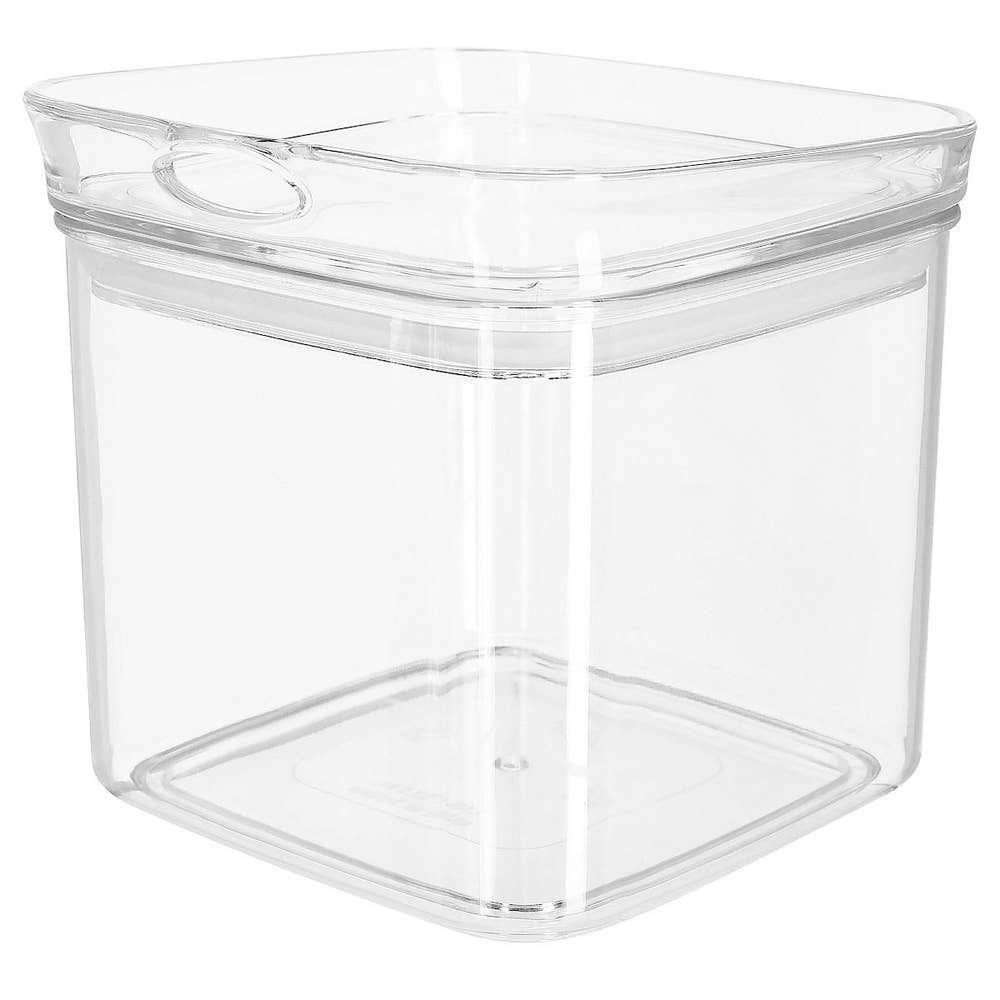 Clas Ohlson Förvaringsburk Plast Stapelbar 1,1L Clas Ohlson