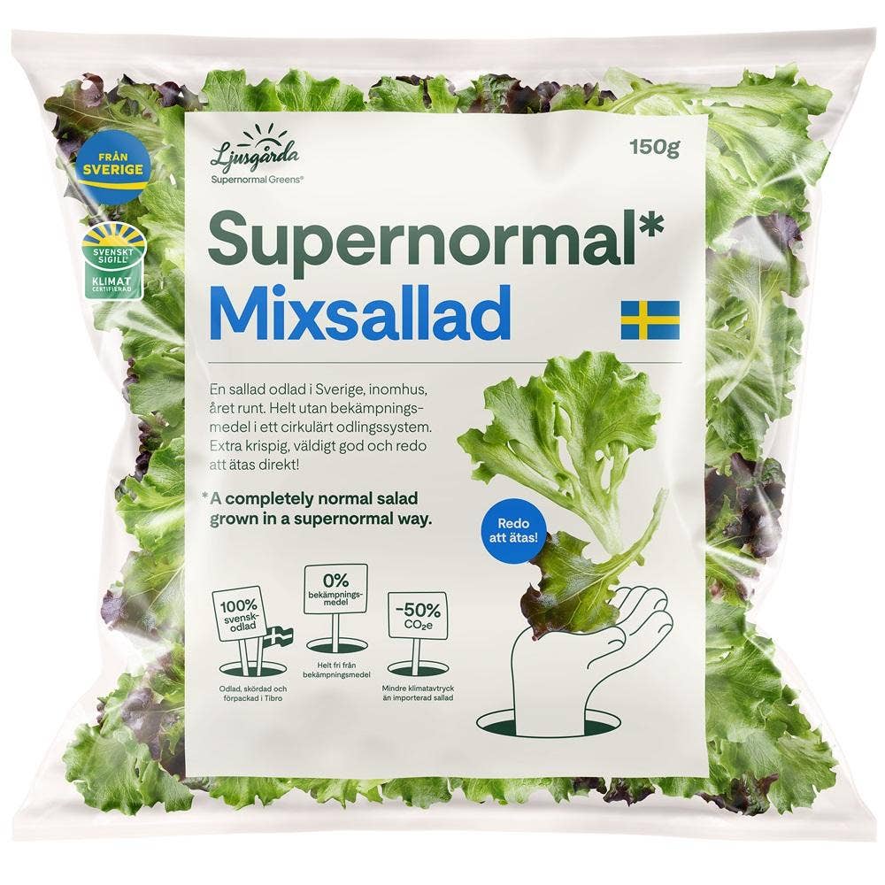 Supernormal Salladsmix Klass1 150g Sverige
