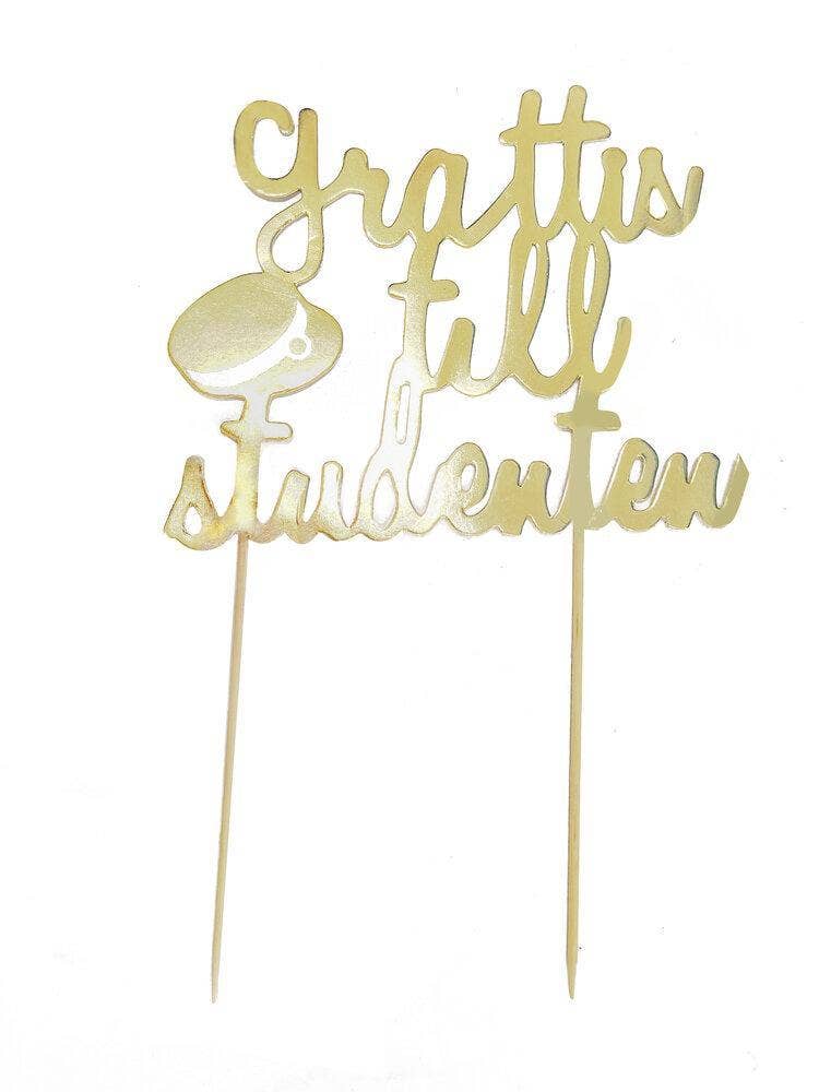 Hedlundgruppen Tårtdekoration Papper 12x24cm