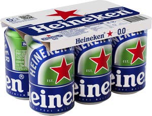 Heineken Öl Lager Alkoholfri 0,0% 6x33cl