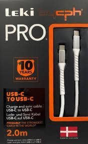 Leki bycph Pro Kabel Usb-C till Usb-C 2m