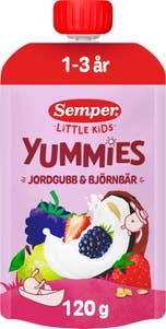 SEMPER Yummies Jordgubb & Björnbär 1-3år
