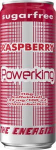 Powerking Energidryck Hallon Sockerfri