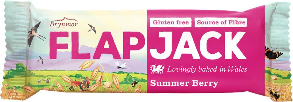 Flapjack Bar Summer Berry Glutenfri