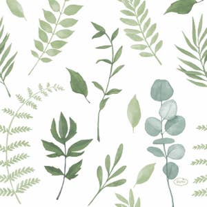 Duni Servett Greenery 3-lags 33x33cm