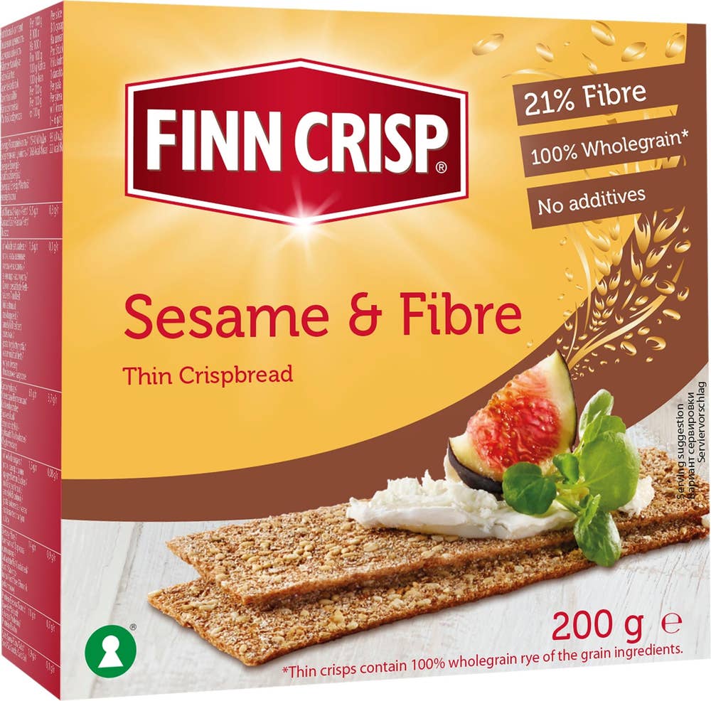 Ej sorterad Plus Sesam/Fibre Finn Crisp