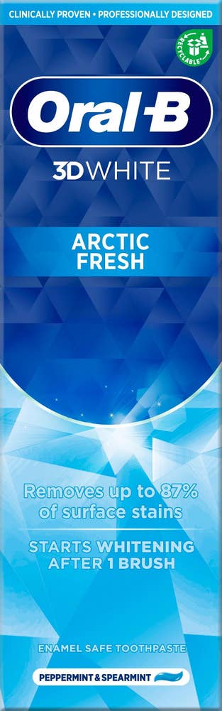 Oral-B Tandkräm 3D White Arctic Fresh