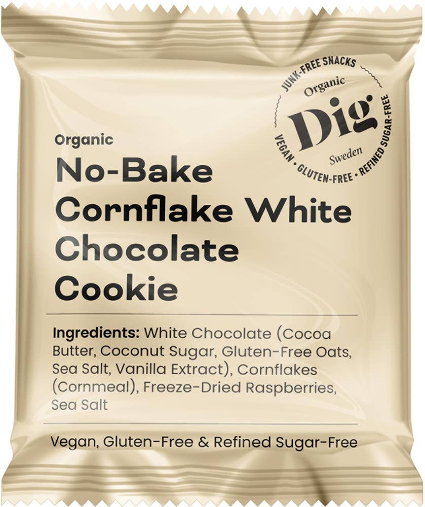 Dig No-Bake Cornflake White Chocolate Cookie EKO