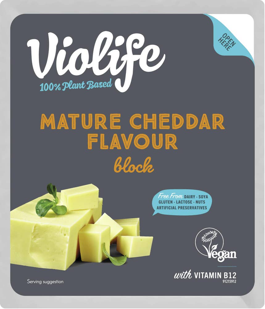 Violife Mature Cheddar Flavour Block Vegansk