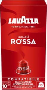 Lavazza Qualita Rossa 10 Kaffekapslar