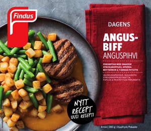 Dagens Angusbiff Fryst