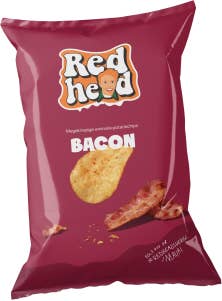Redhead Potatischips Bacon