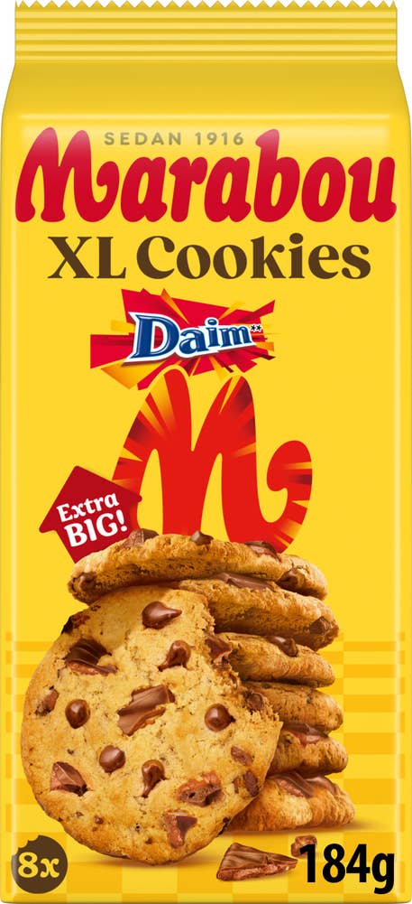 Marabou XL Cookies Daim