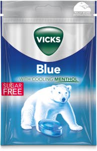 Vicks Halstabletter Blue Sockerfri