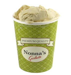 Nonnas Gelato Glass Nocciola