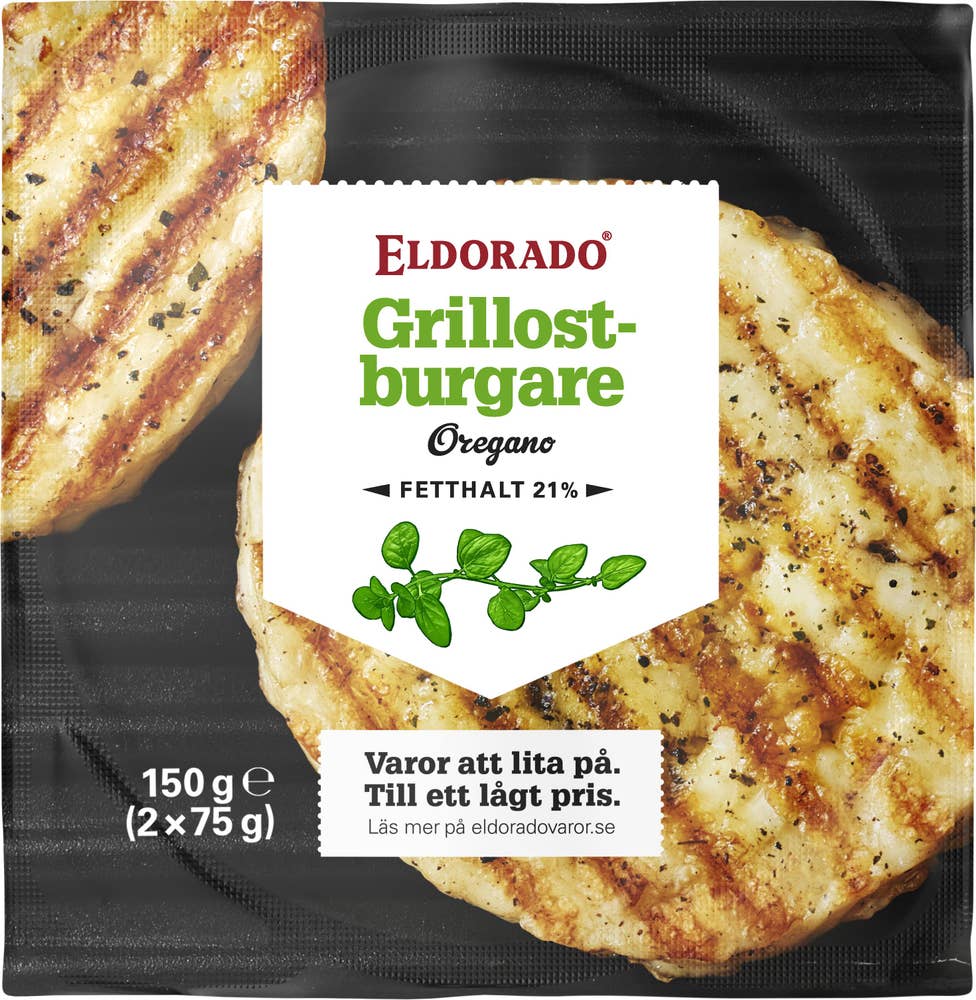 Eldorado Grillostburgare Oregano