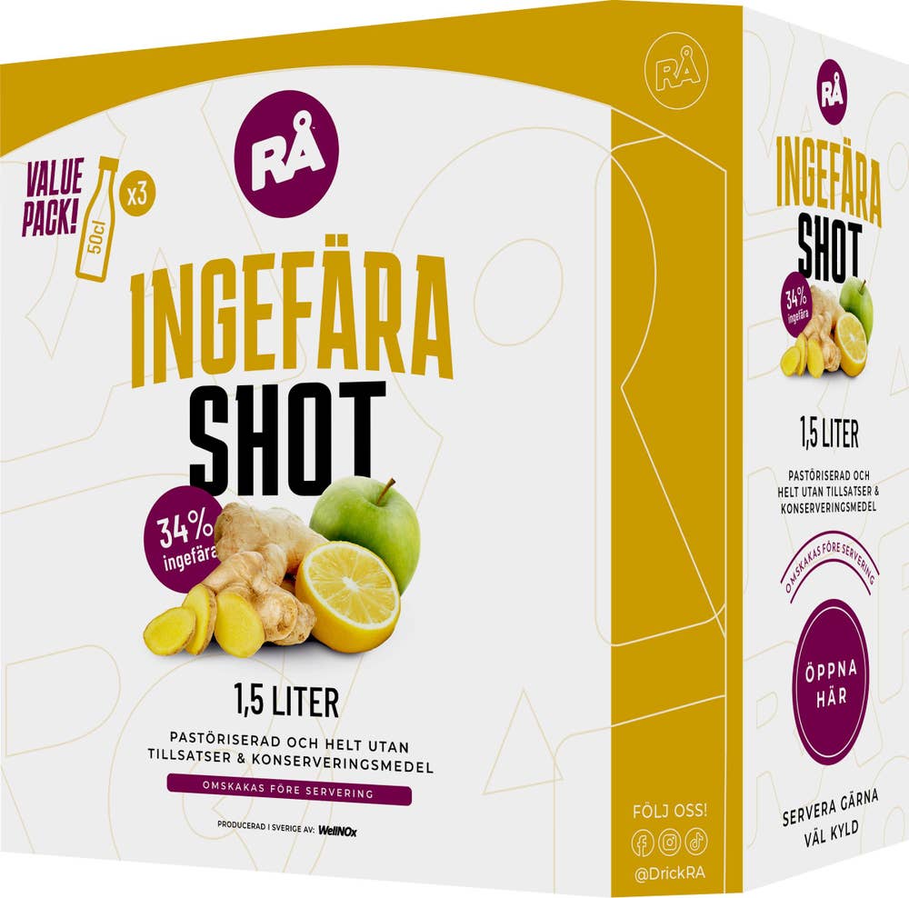 RÅ Ingefära Shot