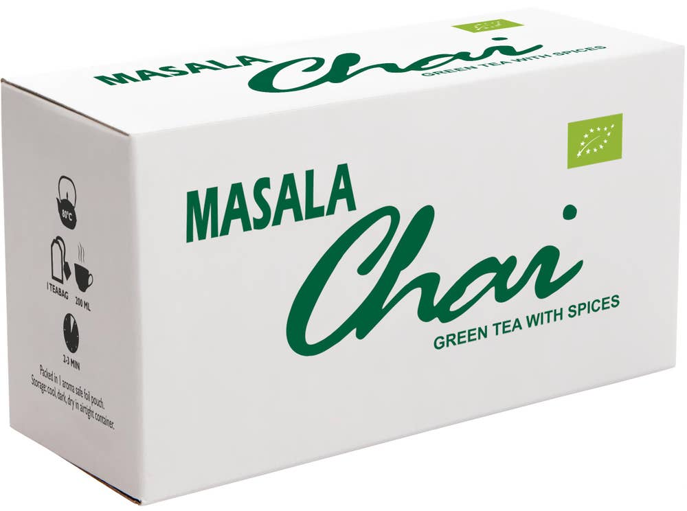Tekompaniet Grönt Te Masala Chai EKO