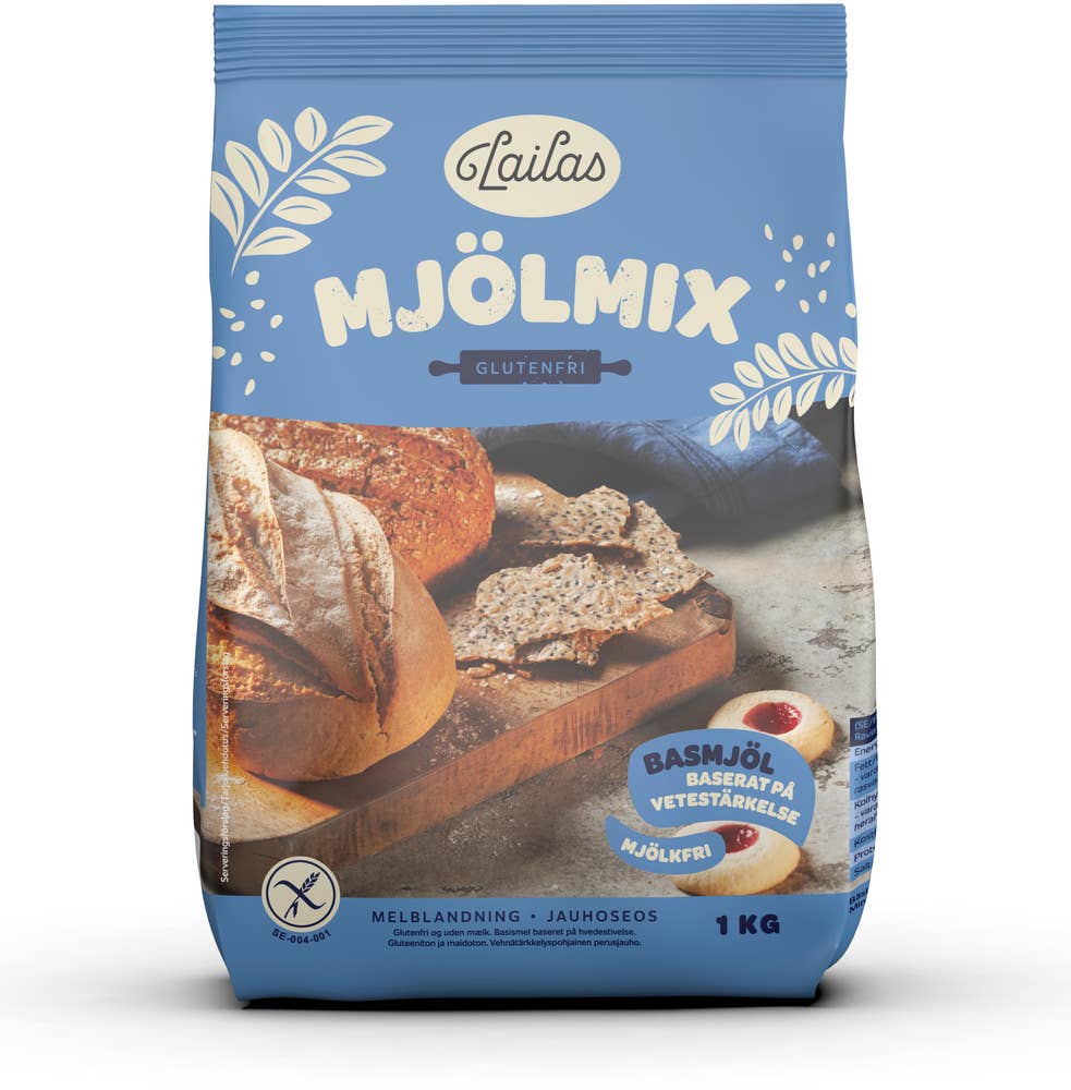 Lailas Mjölmix Glutenfri och Mjölkfri