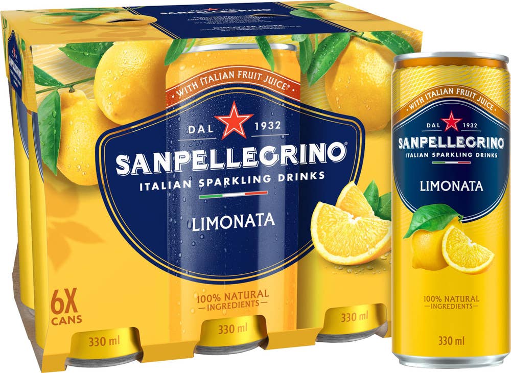 SanPellegrino San Pellegrino Limonata 6x330ml
