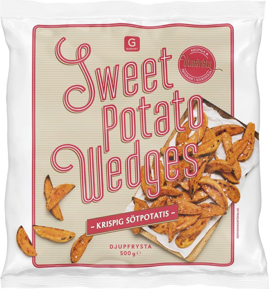 Garant Sötpotatisklyftor Fryst