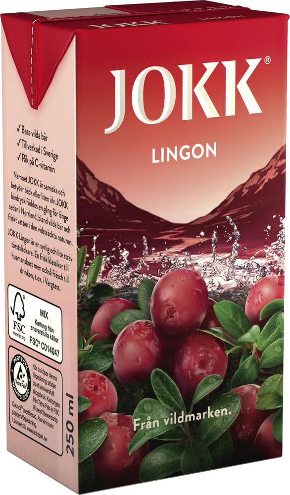 Jokk Lingondryck Koncentrat