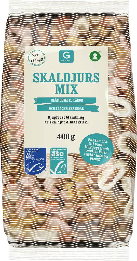 Garant Skaldjursmix ASC/MSC Fryst