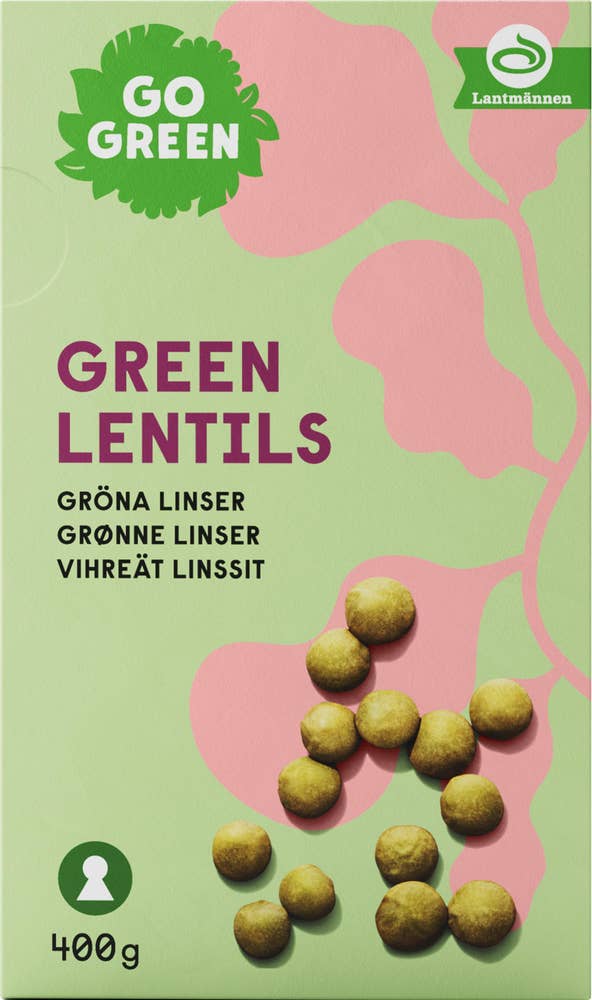 GoGreen Gröna Linser Torkade