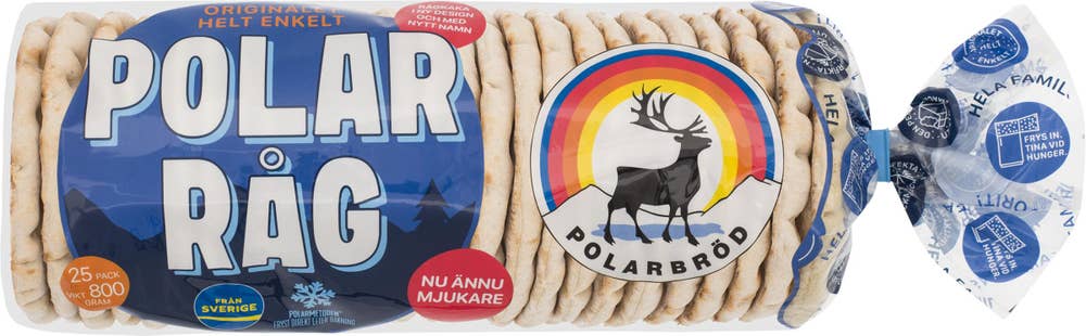 Polarbröd Rågkaka
