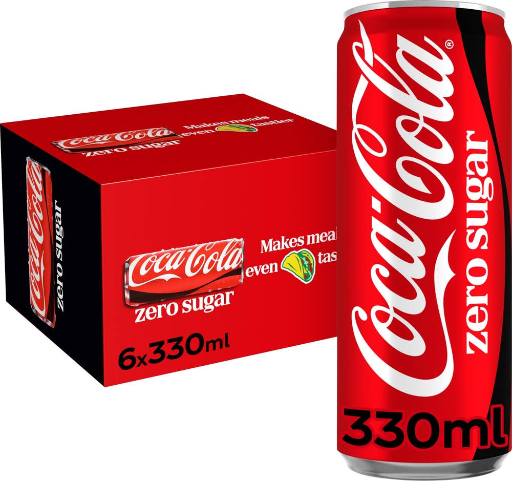 Coca-Cola Zero Sugar 6x33cl