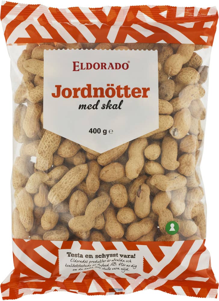 Eldorado Jordnötter med Skal