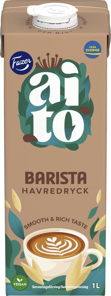 Fazer Aito Barista Havredryck 2,8% 1L Fazer Aito
