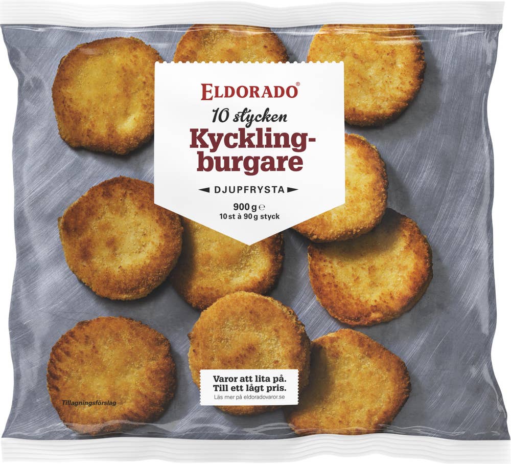 Eldorado Kycklingburgare Fryst