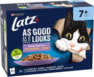Latz Kattmat Senior 7+ Gelé 12x85g