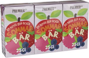 Premier Sommarbär Stilldrink 3x25cl