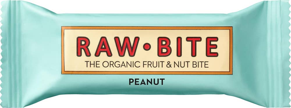 Rawbite Frukt- & Nötbar Jordnöt EKO