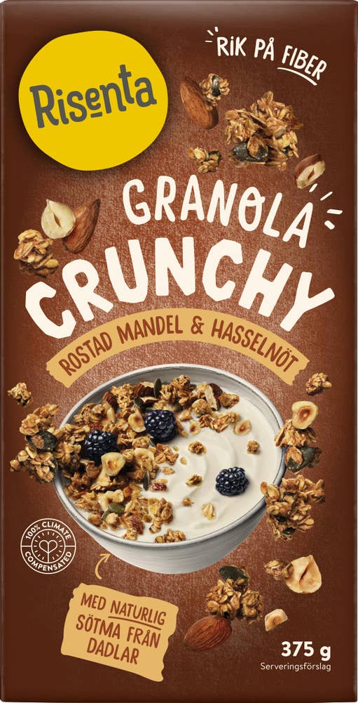 Risenta Granola Mandel & Hasselnöt