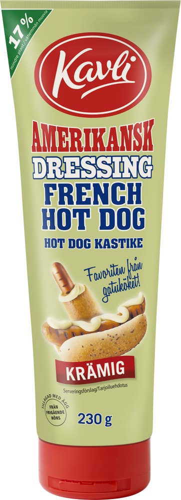 Dressing French Hot Dog