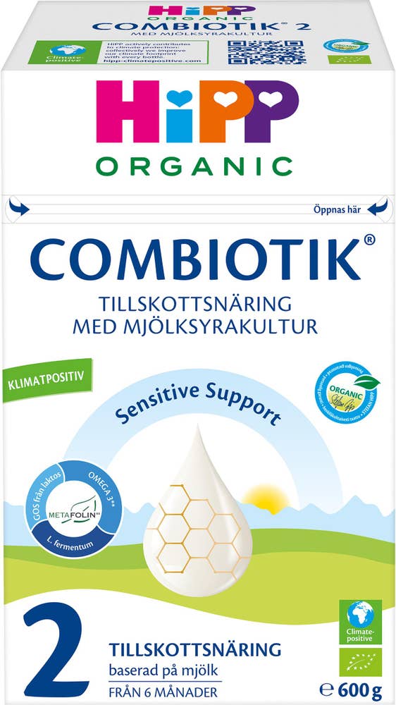 Hipp Combiotik 2 Tillskottsnäring Pulver EKO
