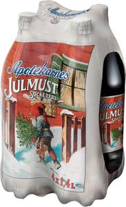 Apotekarnes Julmust Sockerfri 4x140cl