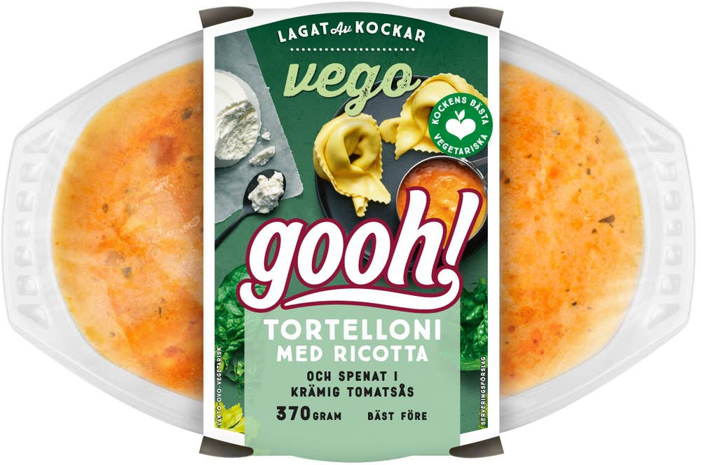 Gooh Tortelloni Ricotta & Spenat