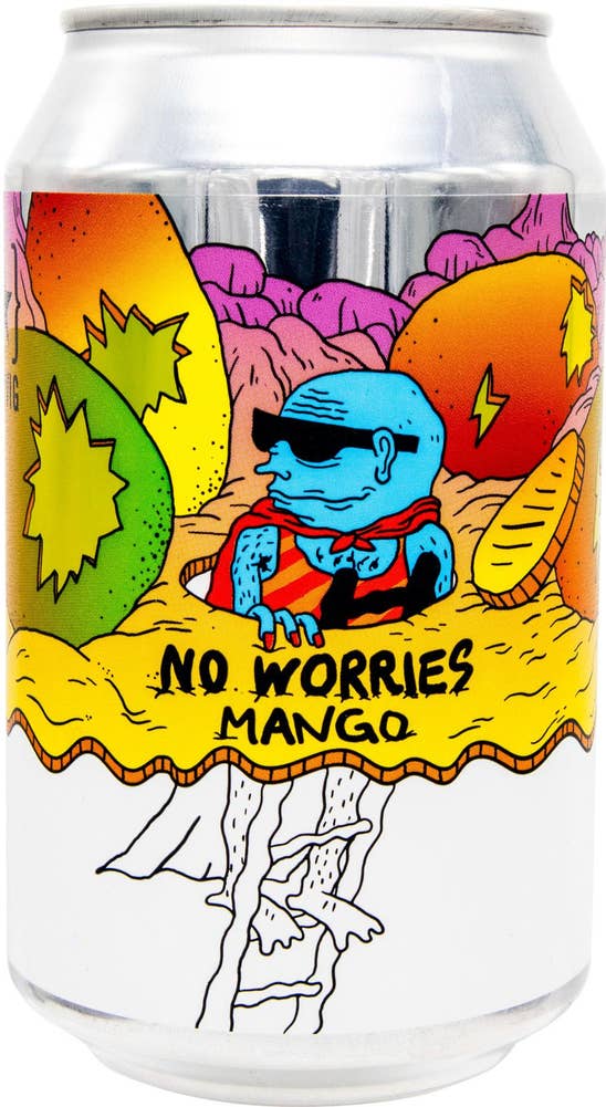 Öl No Worries Mango Alkoholfri 0,5%